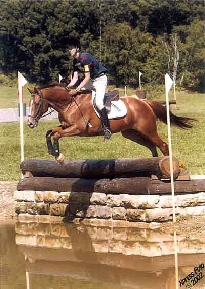 cross country jumping falls. on cross-country.